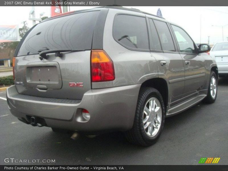 Steel Gray Metallic / Ebony 2007 GMC Envoy Denali 4x4