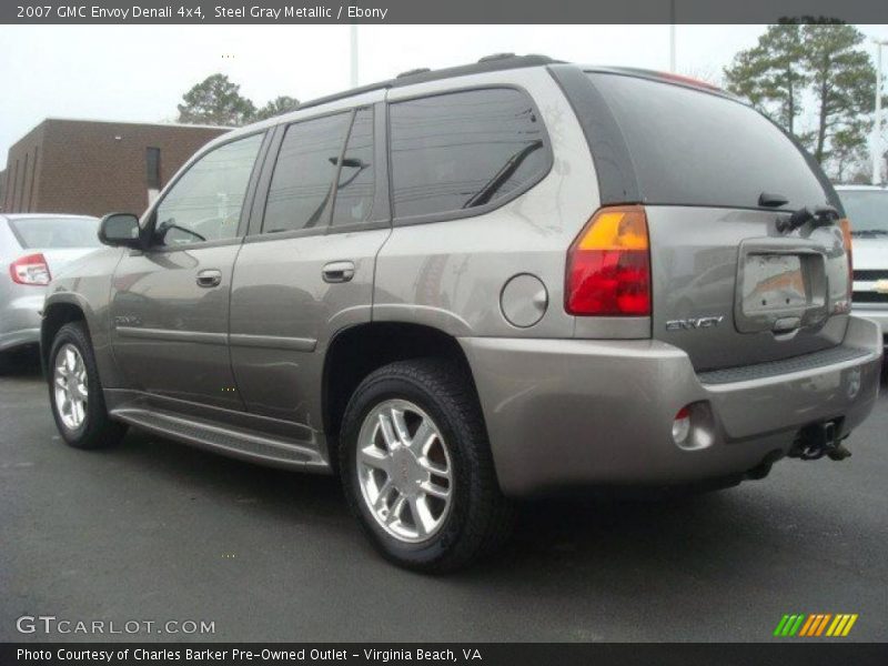 Steel Gray Metallic / Ebony 2007 GMC Envoy Denali 4x4