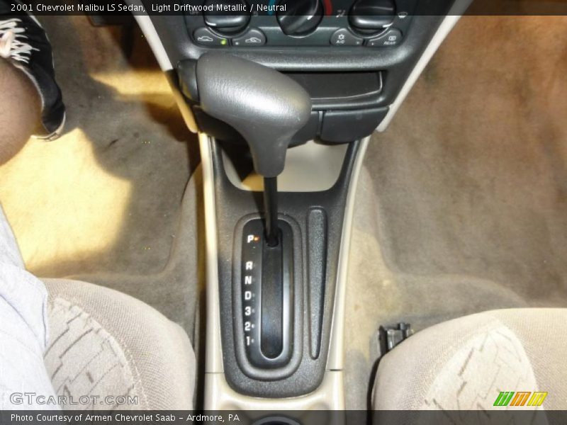 Light Driftwood Metallic / Neutral 2001 Chevrolet Malibu LS Sedan