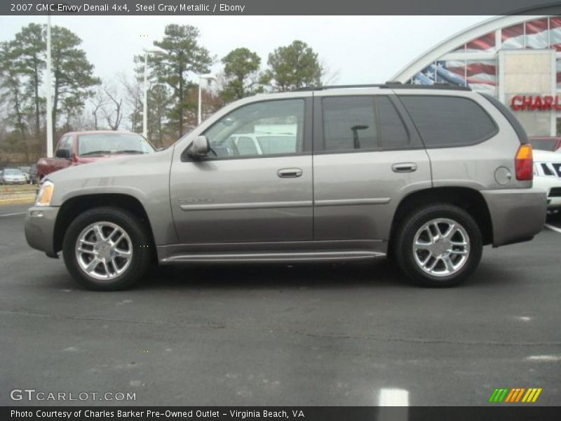 Steel Gray Metallic / Ebony 2007 GMC Envoy Denali 4x4