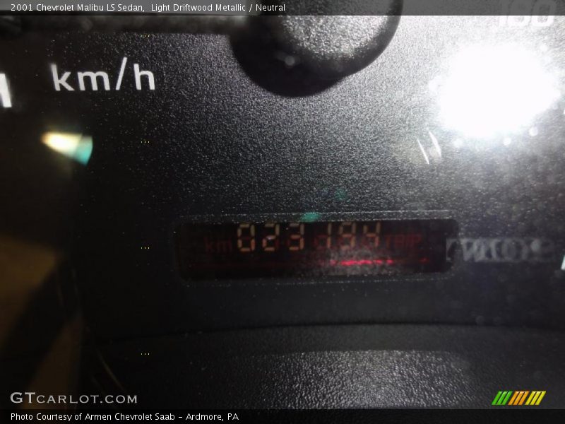 Light Driftwood Metallic / Neutral 2001 Chevrolet Malibu LS Sedan