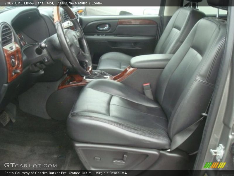 Steel Gray Metallic / Ebony 2007 GMC Envoy Denali 4x4