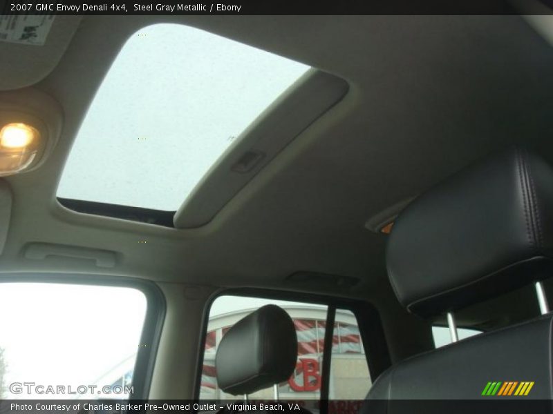 Steel Gray Metallic / Ebony 2007 GMC Envoy Denali 4x4