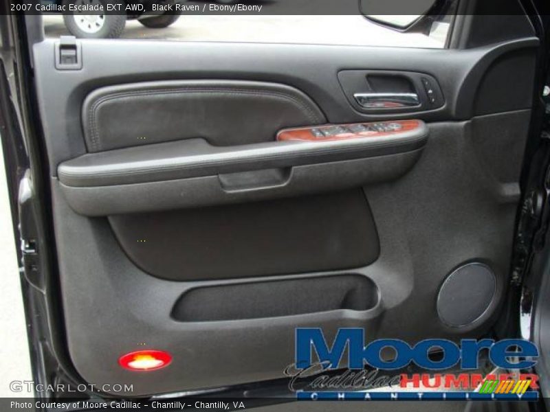 Black Raven / Ebony/Ebony 2007 Cadillac Escalade EXT AWD