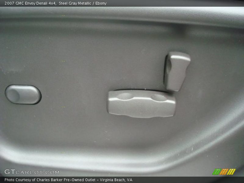 Steel Gray Metallic / Ebony 2007 GMC Envoy Denali 4x4