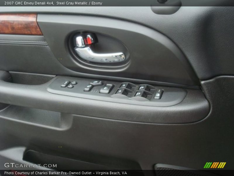 Steel Gray Metallic / Ebony 2007 GMC Envoy Denali 4x4