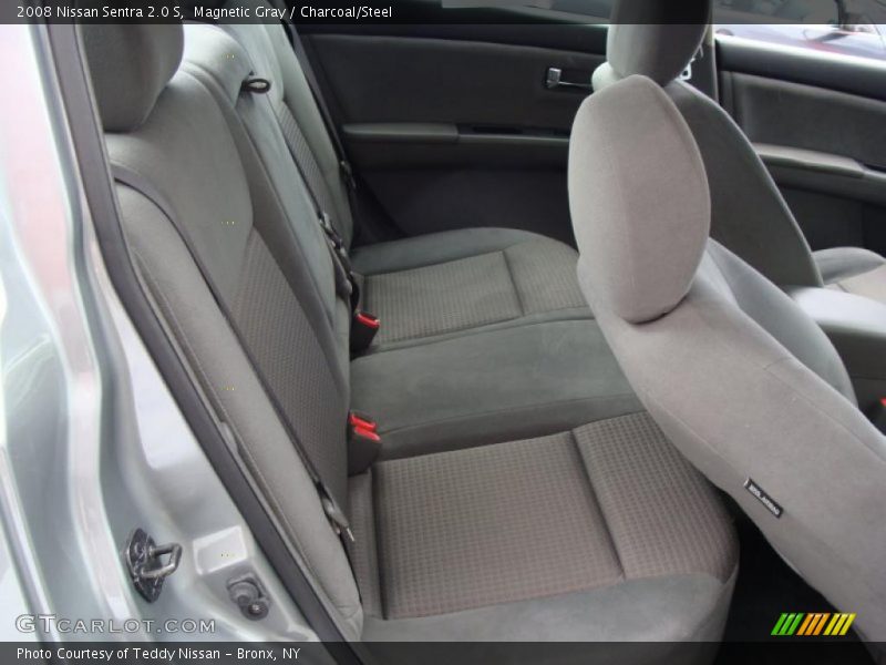 Magnetic Gray / Charcoal/Steel 2008 Nissan Sentra 2.0 S