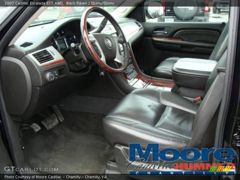 Black Raven / Ebony/Ebony 2007 Cadillac Escalade EXT AWD
