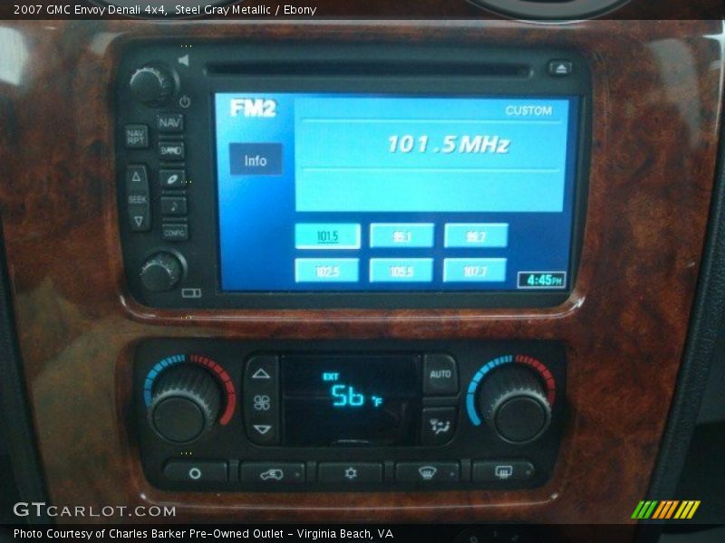 Steel Gray Metallic / Ebony 2007 GMC Envoy Denali 4x4
