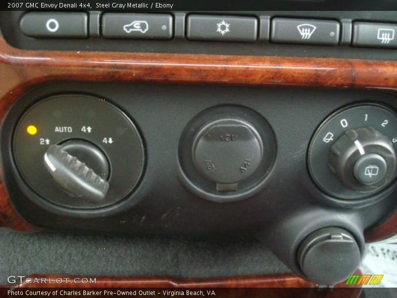 Steel Gray Metallic / Ebony 2007 GMC Envoy Denali 4x4