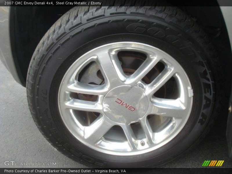 Steel Gray Metallic / Ebony 2007 GMC Envoy Denali 4x4
