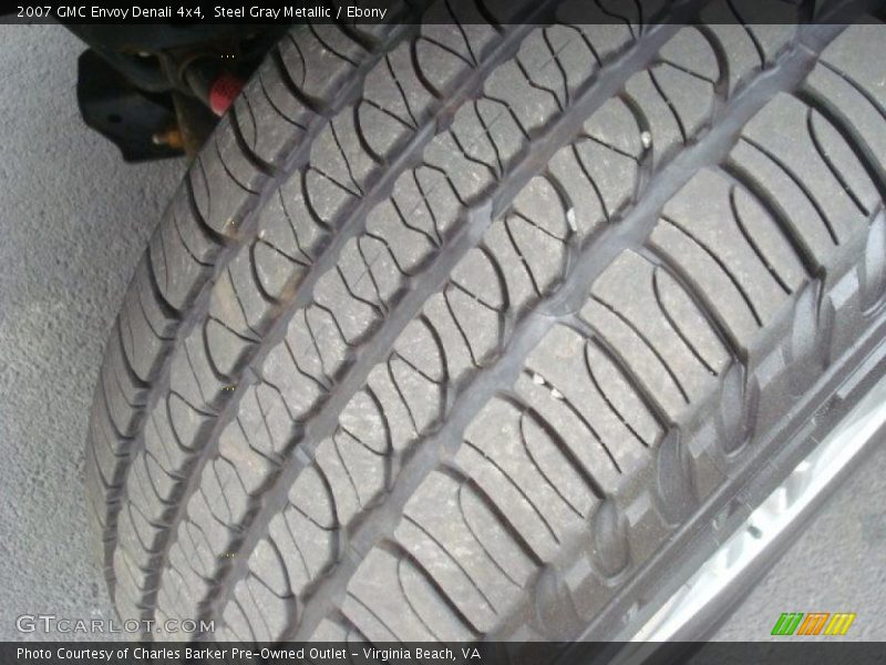 Steel Gray Metallic / Ebony 2007 GMC Envoy Denali 4x4