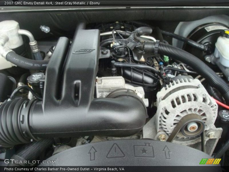 Steel Gray Metallic / Ebony 2007 GMC Envoy Denali 4x4