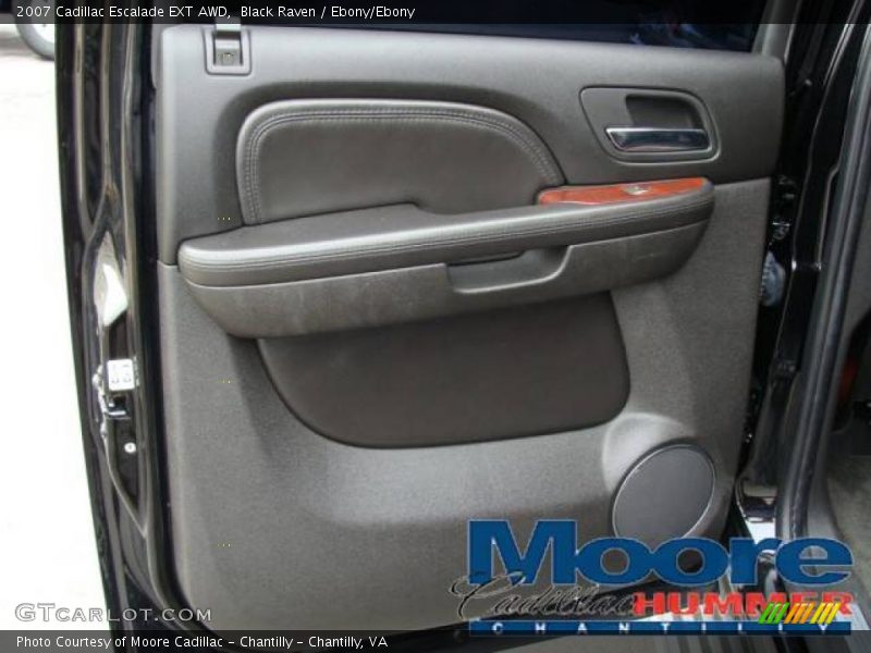 Black Raven / Ebony/Ebony 2007 Cadillac Escalade EXT AWD