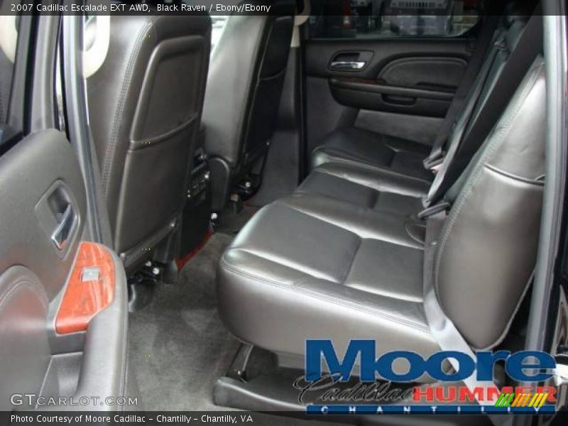 Black Raven / Ebony/Ebony 2007 Cadillac Escalade EXT AWD