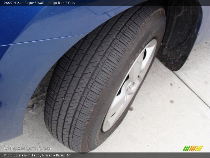 Indigo Blue / Gray 2009 Nissan Rogue S AWD