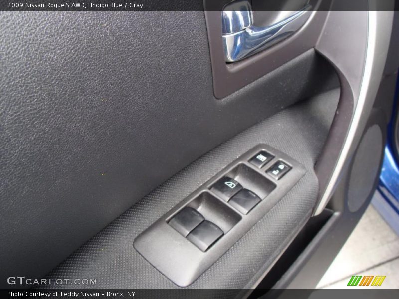 Indigo Blue / Gray 2009 Nissan Rogue S AWD