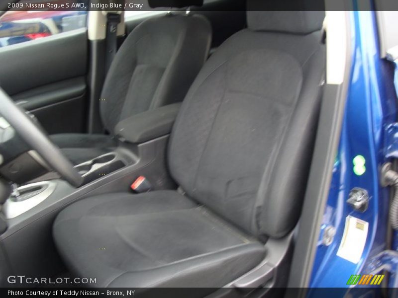 Indigo Blue / Gray 2009 Nissan Rogue S AWD