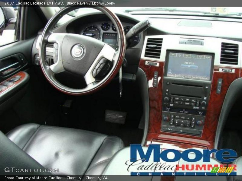 Black Raven / Ebony/Ebony 2007 Cadillac Escalade EXT AWD