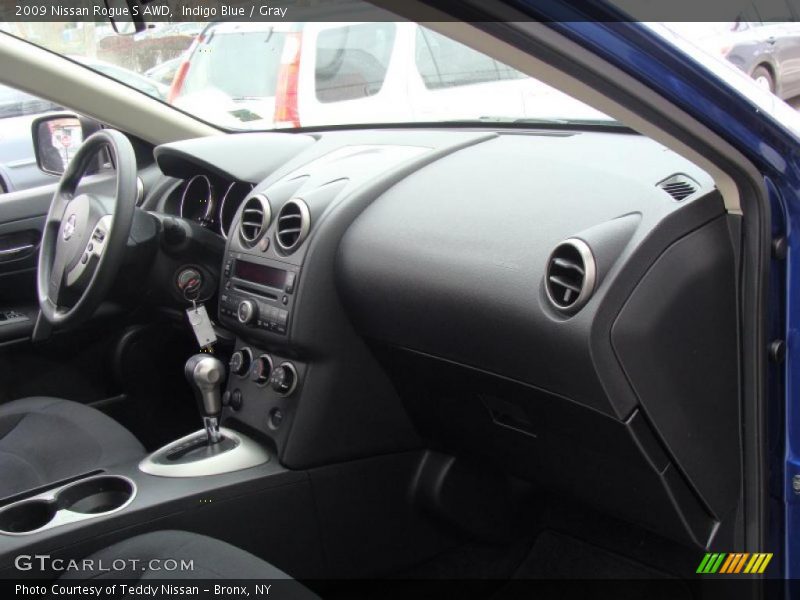 Indigo Blue / Gray 2009 Nissan Rogue S AWD