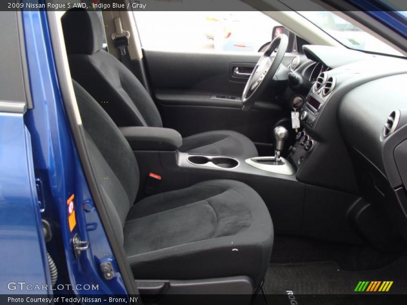Indigo Blue / Gray 2009 Nissan Rogue S AWD