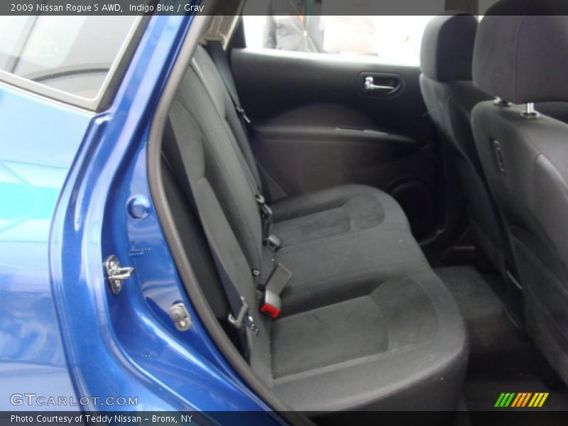 Indigo Blue / Gray 2009 Nissan Rogue S AWD
