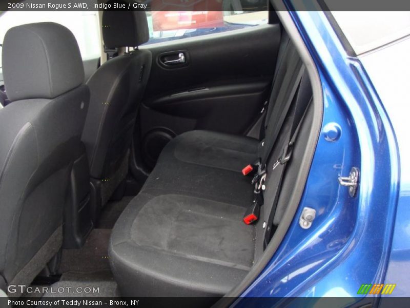 Indigo Blue / Gray 2009 Nissan Rogue S AWD