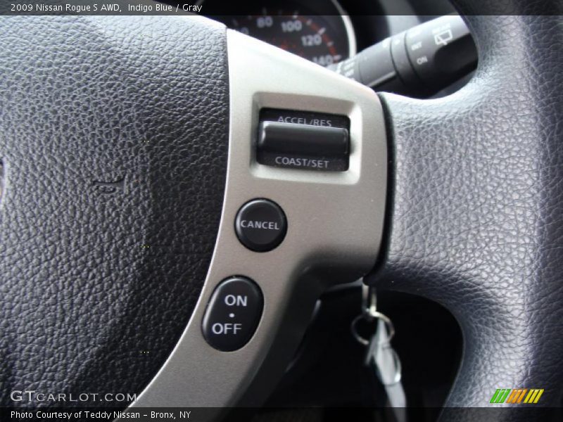 Indigo Blue / Gray 2009 Nissan Rogue S AWD