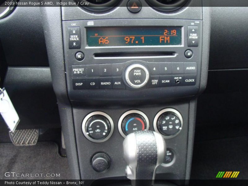 Indigo Blue / Gray 2009 Nissan Rogue S AWD