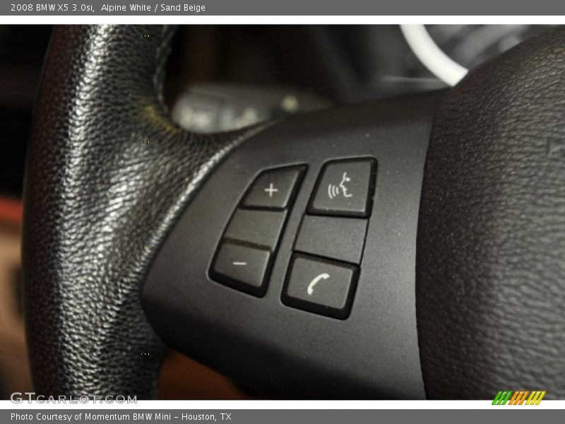 Alpine White / Sand Beige 2008 BMW X5 3.0si