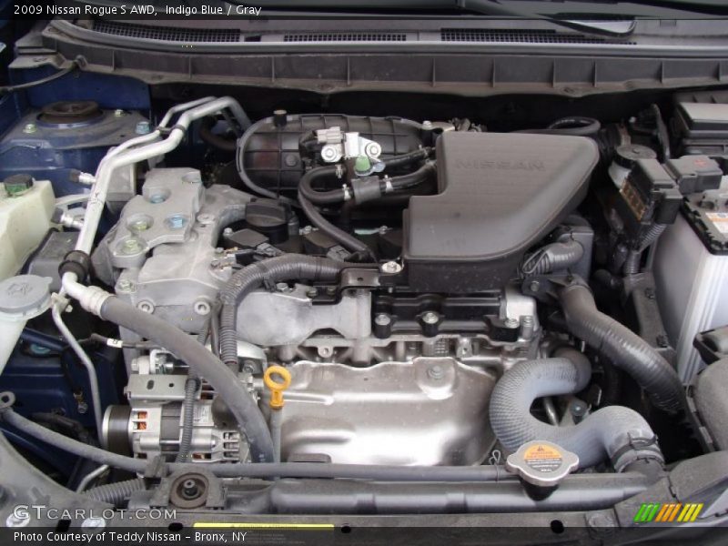 Indigo Blue / Gray 2009 Nissan Rogue S AWD