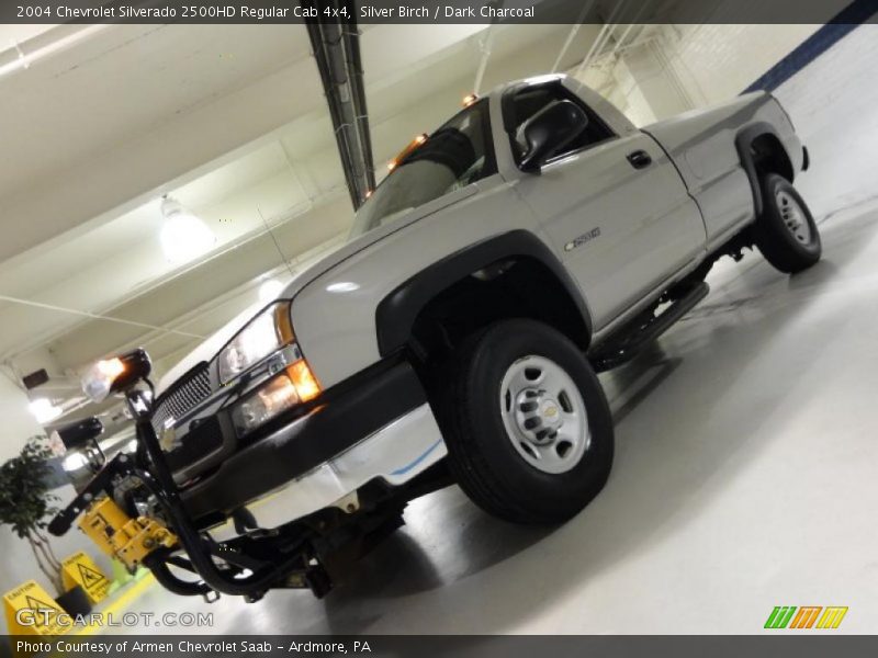 Silver Birch / Dark Charcoal 2004 Chevrolet Silverado 2500HD Regular Cab 4x4