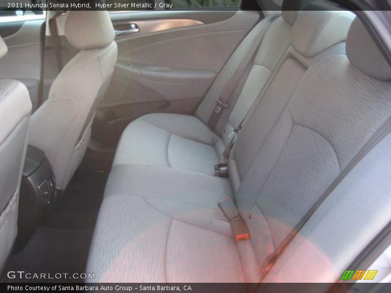 Hyper Silver Metallic / Gray 2011 Hyundai Sonata Hybrid