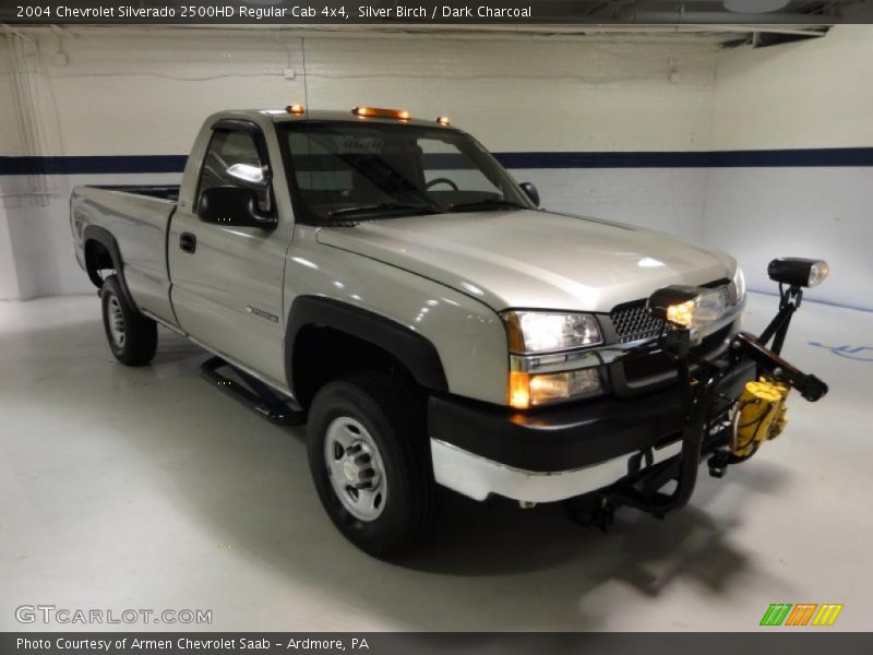 Silver Birch / Dark Charcoal 2004 Chevrolet Silverado 2500HD Regular Cab 4x4