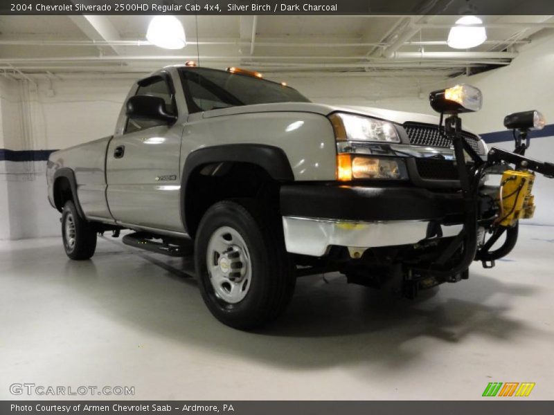 Silver Birch / Dark Charcoal 2004 Chevrolet Silverado 2500HD Regular Cab 4x4