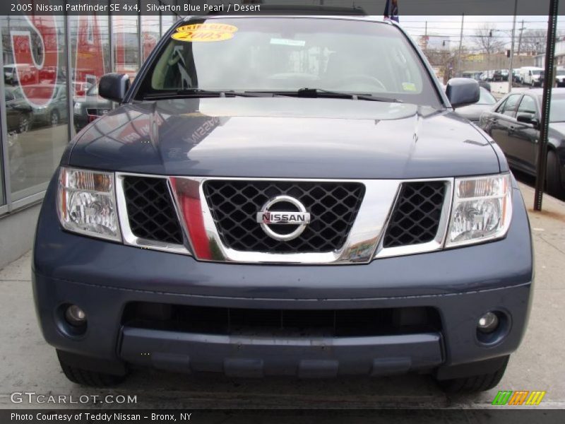Silverton Blue Pearl / Desert 2005 Nissan Pathfinder SE 4x4