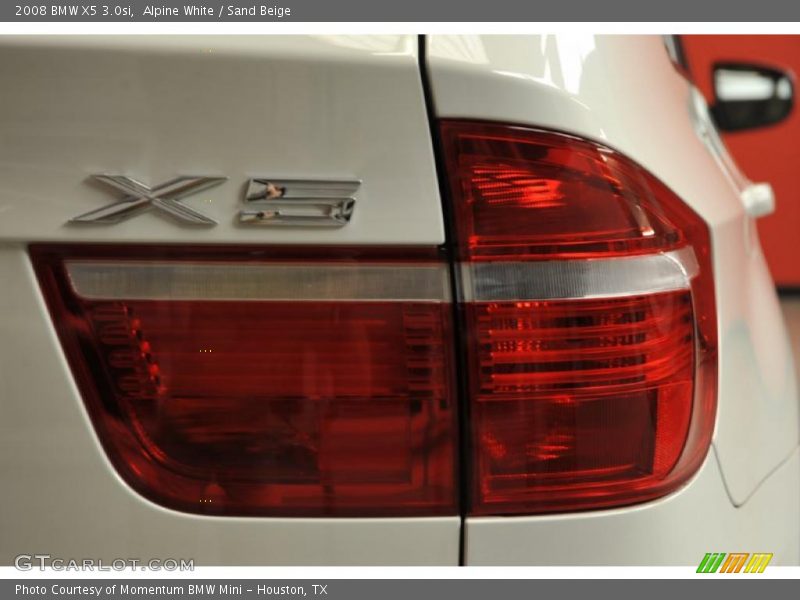 Alpine White / Sand Beige 2008 BMW X5 3.0si