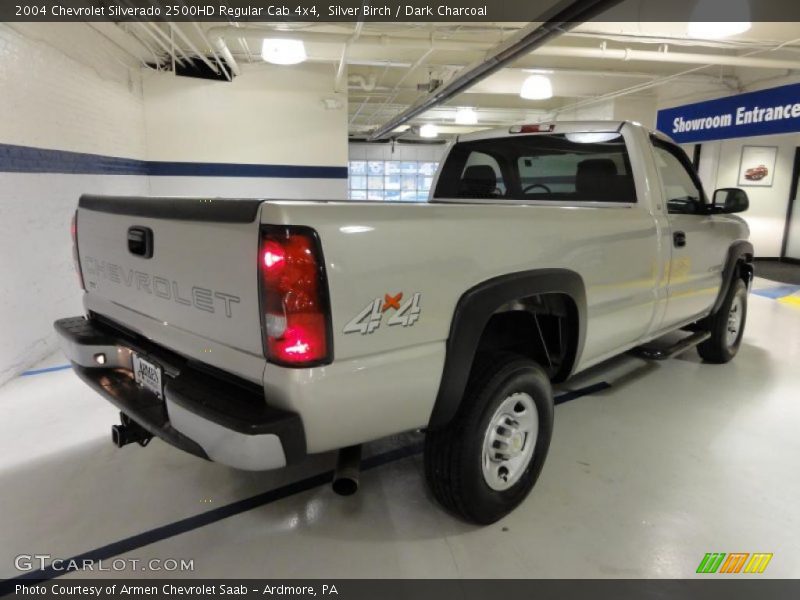 Silver Birch / Dark Charcoal 2004 Chevrolet Silverado 2500HD Regular Cab 4x4