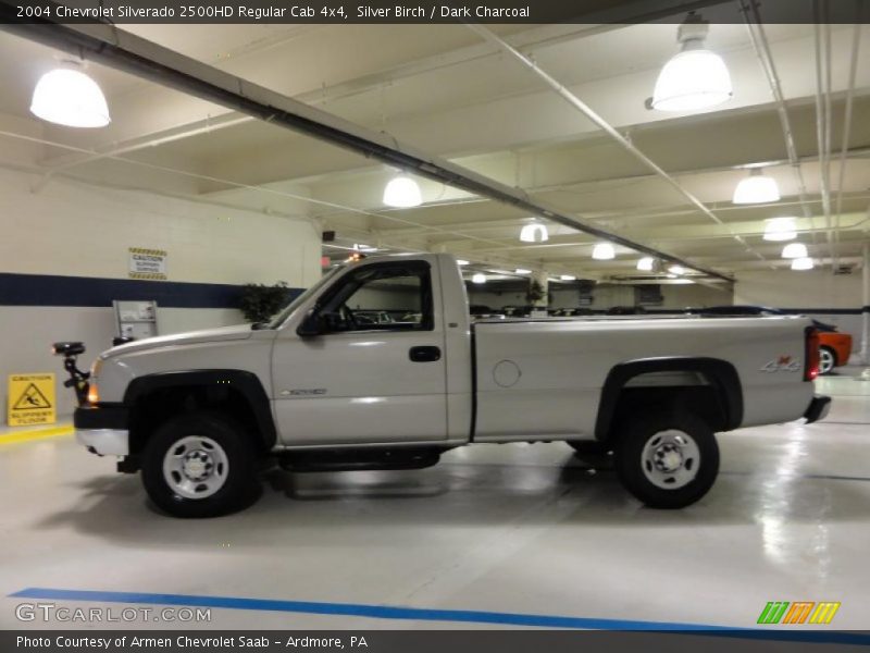 Silver Birch / Dark Charcoal 2004 Chevrolet Silverado 2500HD Regular Cab 4x4