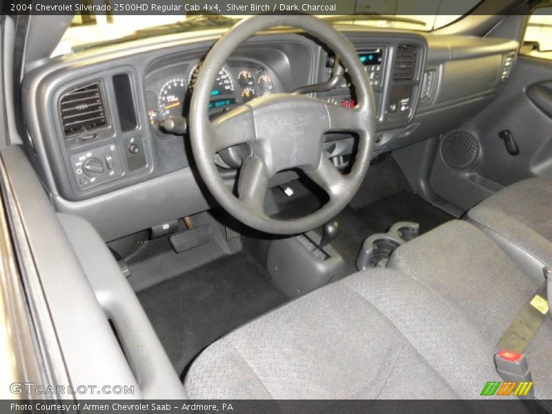 Silver Birch / Dark Charcoal 2004 Chevrolet Silverado 2500HD Regular Cab 4x4