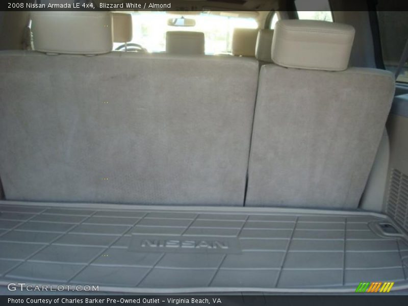 Blizzard White / Almond 2008 Nissan Armada LE 4x4