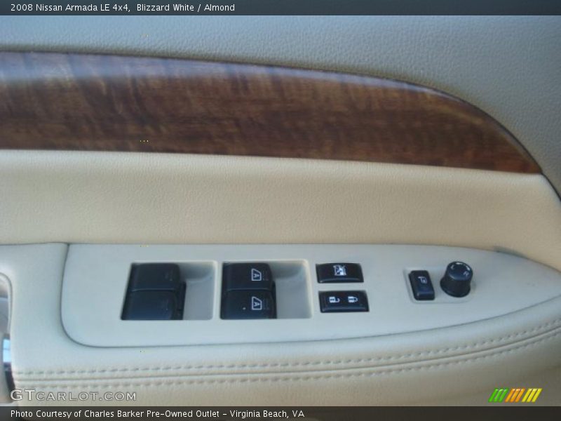 Blizzard White / Almond 2008 Nissan Armada LE 4x4