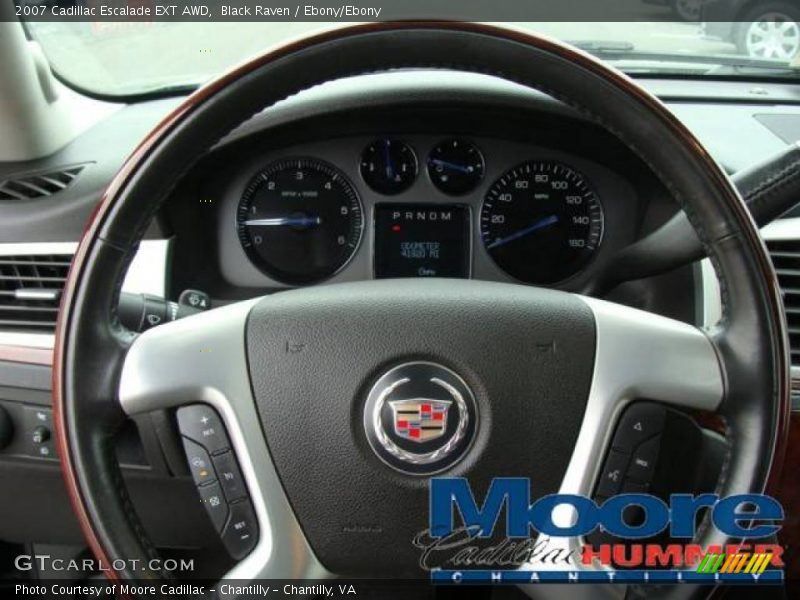 Black Raven / Ebony/Ebony 2007 Cadillac Escalade EXT AWD