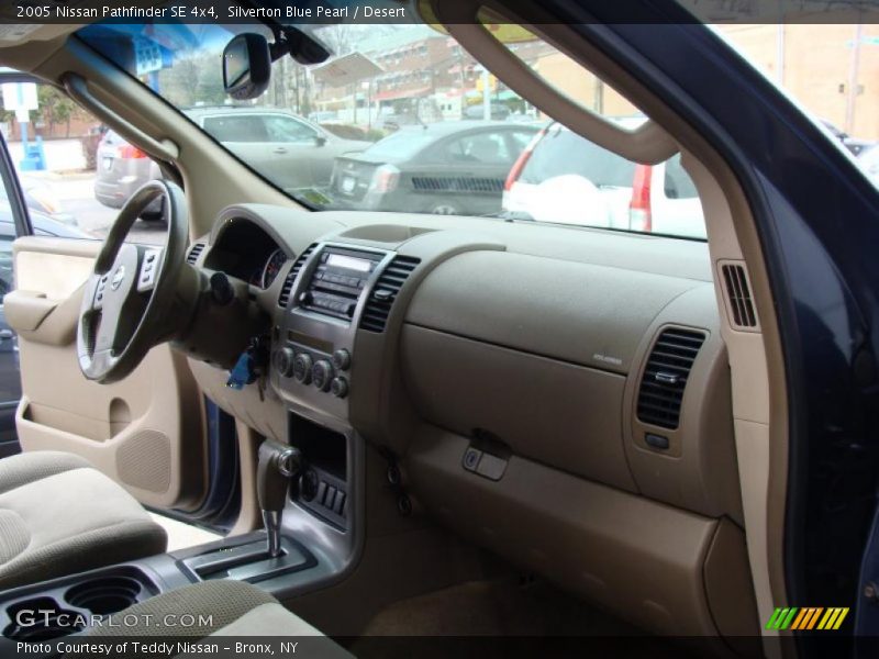 Silverton Blue Pearl / Desert 2005 Nissan Pathfinder SE 4x4