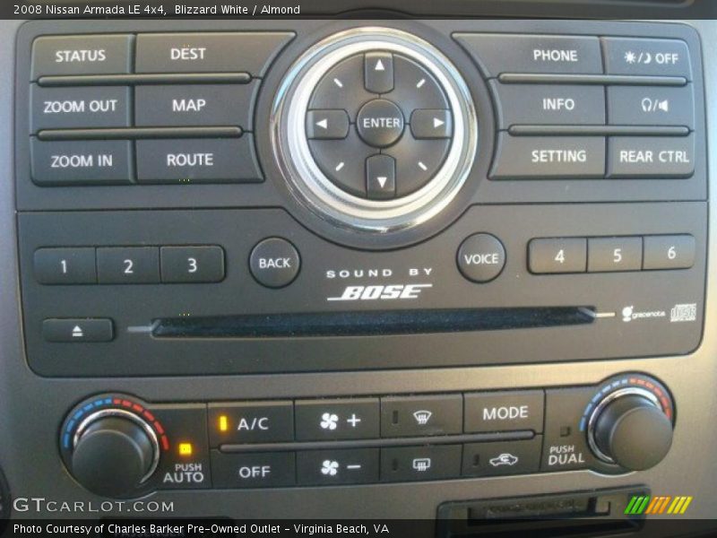 Blizzard White / Almond 2008 Nissan Armada LE 4x4