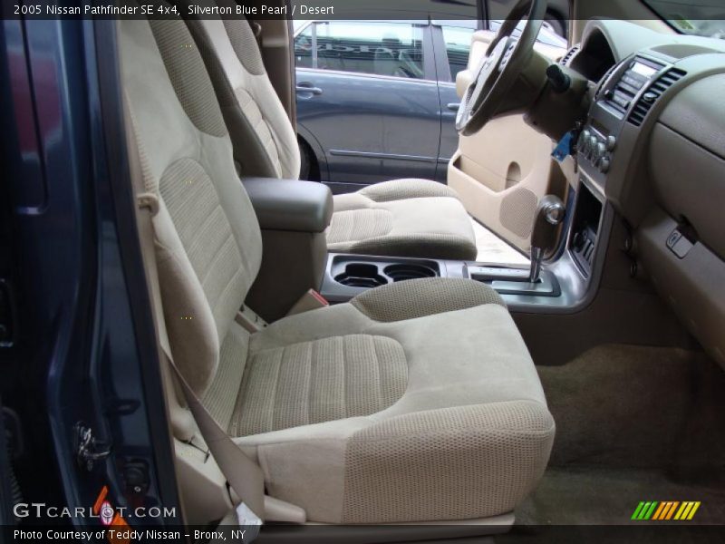 Silverton Blue Pearl / Desert 2005 Nissan Pathfinder SE 4x4