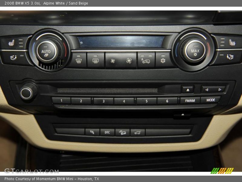 Alpine White / Sand Beige 2008 BMW X5 3.0si