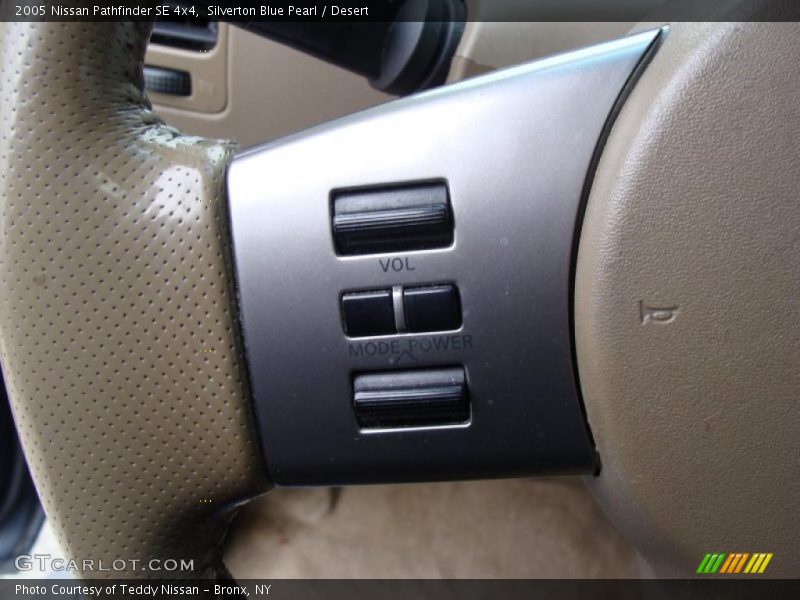 Silverton Blue Pearl / Desert 2005 Nissan Pathfinder SE 4x4