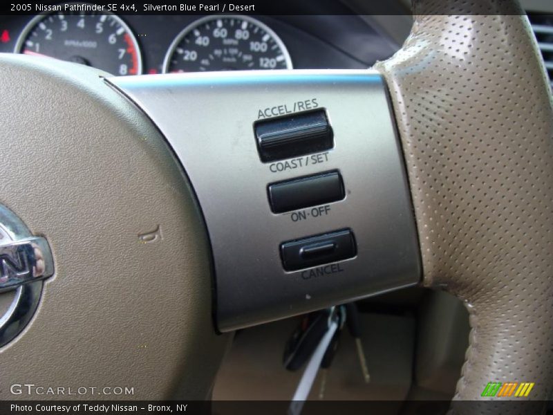 Silverton Blue Pearl / Desert 2005 Nissan Pathfinder SE 4x4