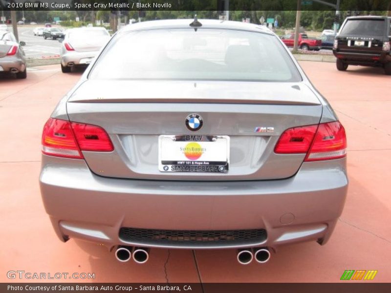 Space Gray Metallic / Black Novillo 2010 BMW M3 Coupe